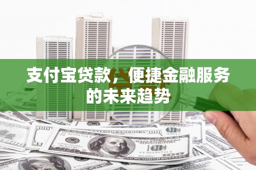 宁江支付宝贷款，便捷金融服务的未来趋势