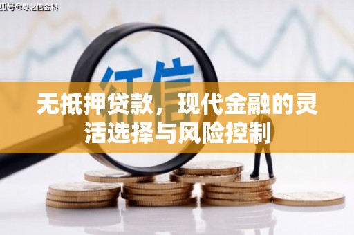 宁江无抵押贷款，现代金融的灵活选择与风险控制