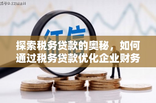 宁江探索税务贷款的奥秘，如何通过税务贷款优化企业财务