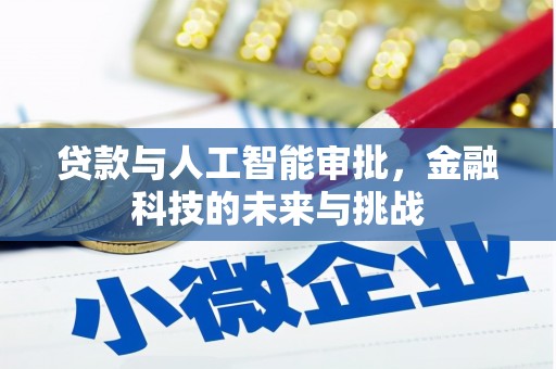 宁江贷款与人工智能审批，金融科技的未来与挑战