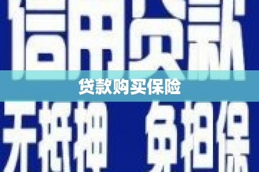 宁江贷款购买保险