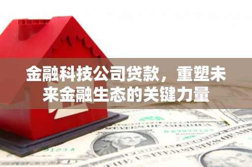 宁江金融科技公司贷款，重塑未来金融生态的关键力量