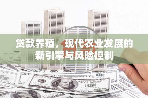 宁江贷款养殖，现代农业发展的新引擎与风险控制