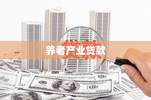 宁江养老产业贷款