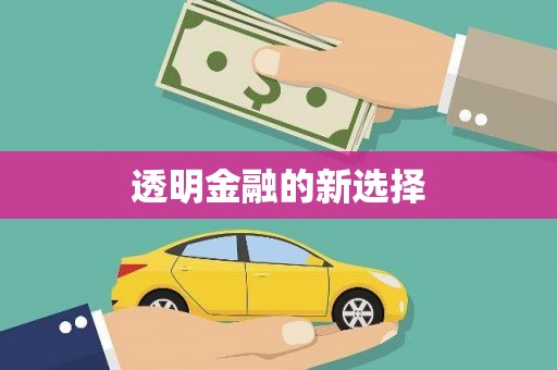 宁江透明金融的新选择
