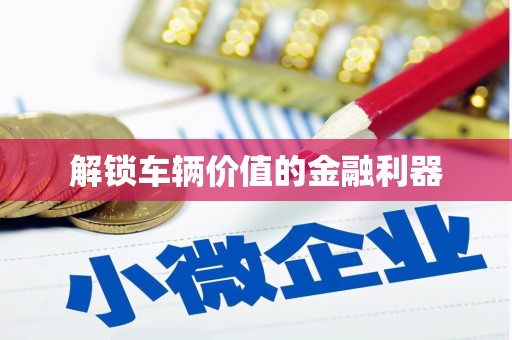 宁江解锁车辆价值的金融利器