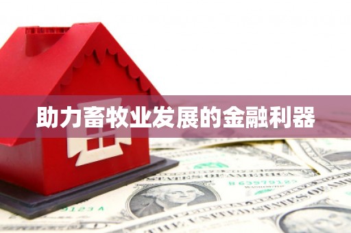 宁江助力畜牧业发展的金融利器
