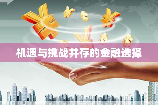 宁江机遇与挑战并存的金融选择