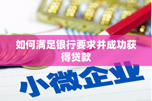 宁江如何满足银行要求并成功获得贷款
