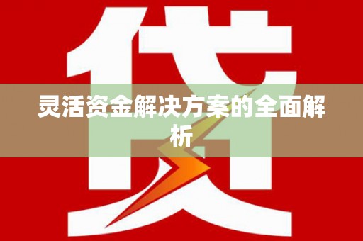 宁江灵活资金解决方案的全面解析